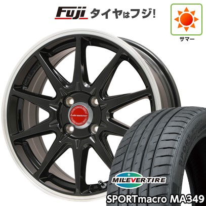 【新品国産車用 4穴100車】 夏タイア 車輪４本仕掛ける 205/45R17 ミ生き胆 運動競技マクロ命令 MA349（押さえる） レアマイスター LM運動競技RS10  17in タイヤ、ホイール-自動車