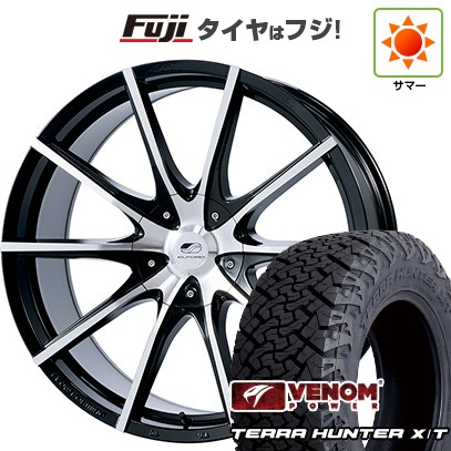 【新品国産車用 6穴139.7車】 夏タイア 車輪4本仕掛ける 285/45R22 ヴェノムパワー テラ狩り人X/T BSW(押さえる) エルジェラルド・r・フォード ソニック工芸 22in 夏タイヤ、ホイールセット-自動車