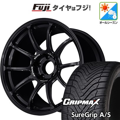 【新品国産5穴100車】 オールシーズンタイヤ ホイール4本セット 225/40R18 GRIPMAX シュアグリップA/S(限定) ヨコハマ アドバンレーシング RZーF2 18インチ : fuji 2287 99804 32571 32571 : フジコーポレーション