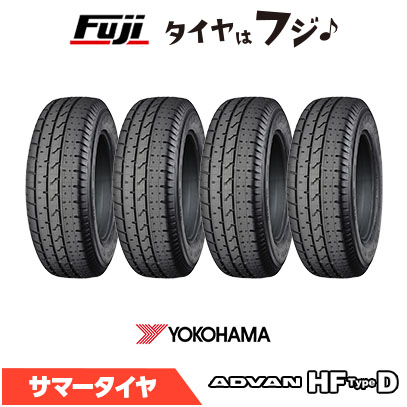 4�{�Z�b�g YOKOHAMA ���R�n�} �A�h�o�� HF Type D 225/50R15 91V �ă^�C�� �T�}�[�^�C���P�i