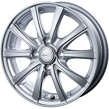 【新品 軽自動車】軽トラ 軽バン 夏タイヤ ホイール4本セット 145/80R12 80/78N ブリヂストン エコピア R710(限定) インターミラノ AZ SPORTS NR 10 12インチ :fuji 21681 151651 27205 27205:フジコーポレーション