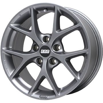 【新品国産5穴100車】 夏タイヤ ホイール４本セット 225/40R18 ファルケン アゼニス FK520L BBS GERMANY SR ヒマラヤサテングレー 18インチ :fuji 2287 127859 40731 40731:フジコーポレーション