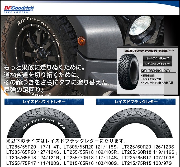 新品】ジムニーシエラ 夏タイヤ ホイール4本セット 215/75R15 BFグッド