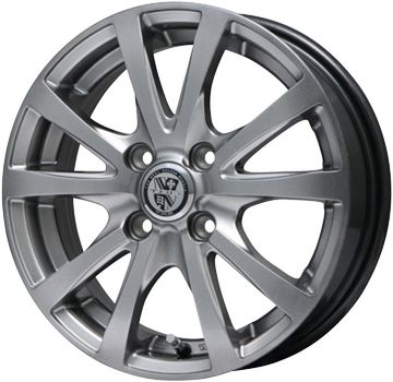 ホイール単品4本セット】 BIGWAY ビッグウエイ TRG-バーン 6J 16 