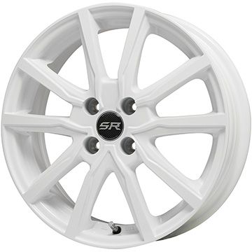 【新品 軽自動車】 夏タイヤ ホイール4本セット 165/55R14 ミレバー ハーモニック MP247(限定) ブランドル N52W 14インチ｜fujicorporation