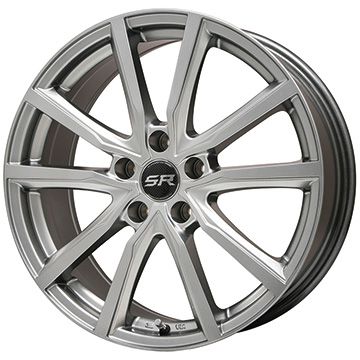 【新品国産5穴114.3車】 オールシーズンタイヤ ホイール４本セット 225/65R17 クムホ マーシャル MH22 オールシーズン(限定)2022年製 ブランドル N52 17インチ