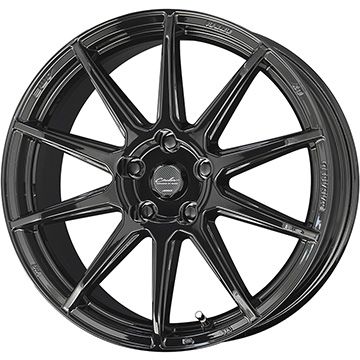 【新品国産5穴114.3車】 夏タイヤ ホイール４本セット 235/50R18 ファルケン アゼニス FK520L 共豊 サーキュラー C10R 18インチ｜fujicorporation