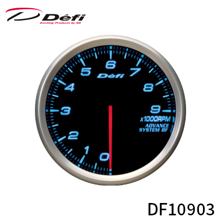 Defi AhoX BF[^[ 80 ^R[^[ 0RPM`9000RPM u[ DF10903 (ꕔn揜)