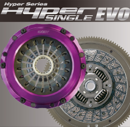 EXEDY ハイパーシングル EVO スカイライン （ER34） RB25DET ターボ NH04SDX 送料無料(一部地域を除く)