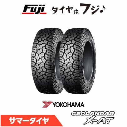 2�{�Z�b�g YOKOHAMA ���R�n�} �W�I�����_�[ X-AT G016 RBL �u���b�N���^�[ 235/65R17 109/105Q �ă^�C�� �T�}�[�^�C�� �P�i