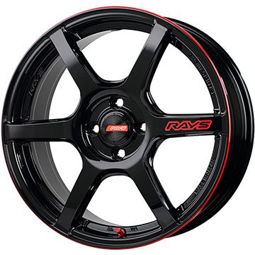 【ホイール単品4本セット】 RAYS レイズ グラムライツ 57C6 TIME ATTACK EDITION 7J 17インチ｜fujicorporation