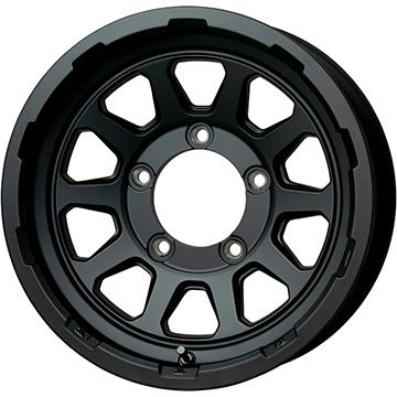 【新品】ジムニーシエラ オールシーズンタイヤ ホイール4本セット 195/80R15 グリップマックス SUREGRIP A/S NANO(限定) マッドクロス レンジャー 15インチ｜fujicorporation