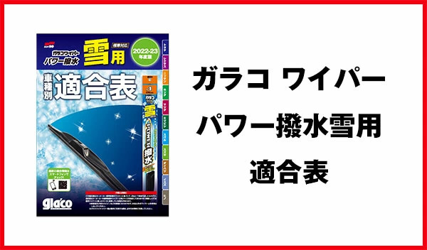 ガラコワイパー 使用イメージ