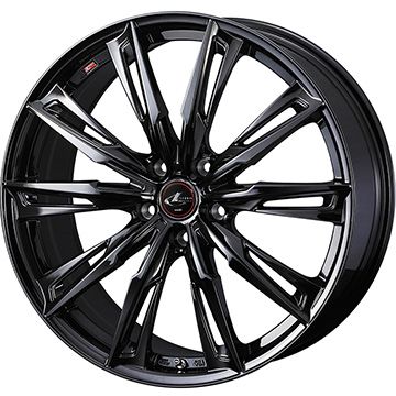 【新品国産5穴114.3車】 夏タイヤ ホイール４本セット 225/45R18 ミレバー スポーツマクロ MA349（限定） ウェッズ レオニス GX 18インチ :fuji 1261 141580 41779 41779:フジコーポレーション