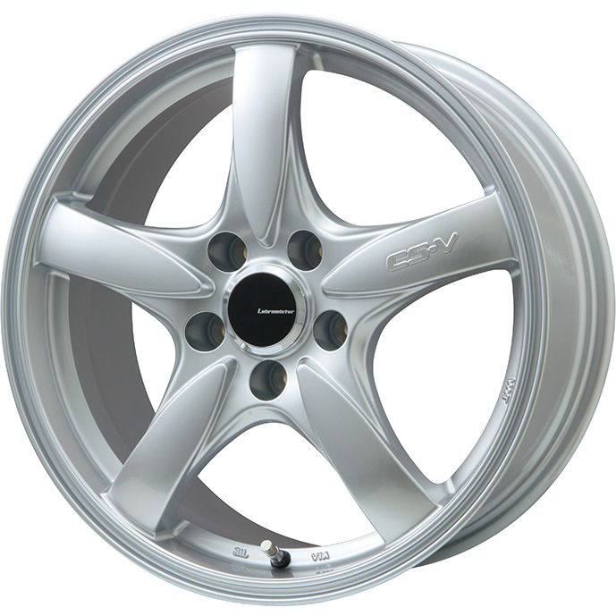 【ホイール単品4本セット】 LEHRMEISTER レアマイスター CS V(シルバー)【限定】 7.5J 18インチ :fuji 0 138701 0 0:フジコーポレーション