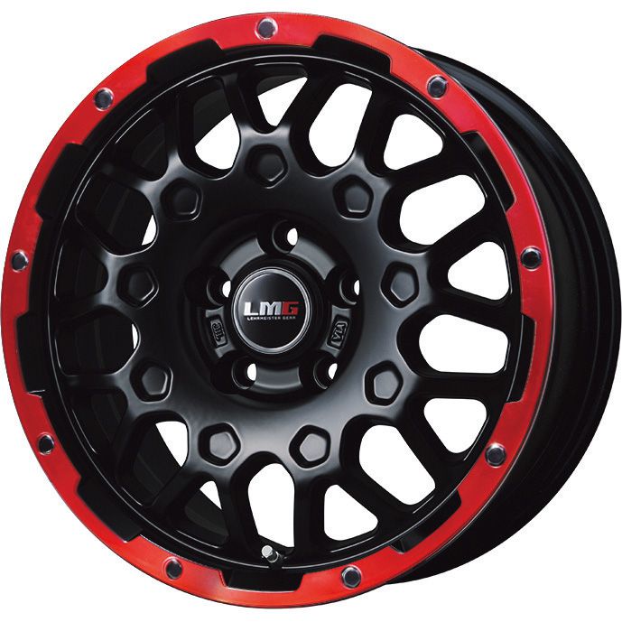 【新品国産5穴114.3車】 夏タイヤ ホイール４本セット 215/60R16 デリンテ DH2(限定2022年製) レアマイスター LMG MS 9W マットブラックレッドリム 16インチ :fuji 1601 110708 43808 43808:フジコーポレーション