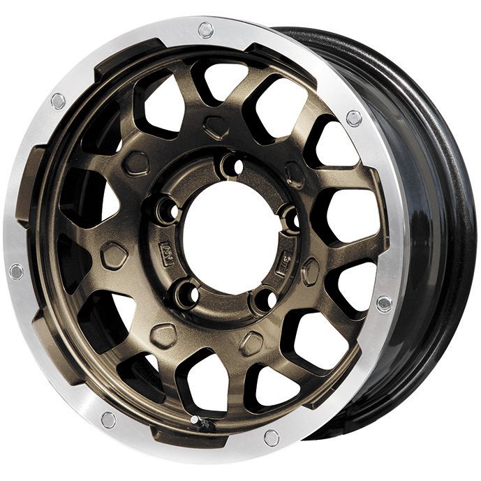 【新品】ジムニーシエラ オールシーズンタイヤ ホイール4本セット 195/80R15 グリップマックス SUREGRIP A/S NANO(限定) レアマイスター LMG MS-9W 15インチ