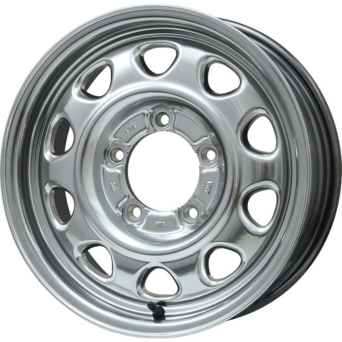 【新品】ジムニーシエラ オールシーズンタイヤ ホイール4本セット 195/80R15 グリップマックス SUREGRIP A/S NANO(限定) レアマイスター LMG OFF-STYLE 15インチ｜fujicorporation