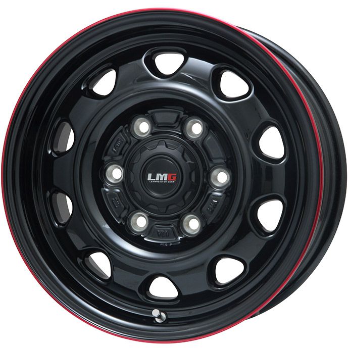 【新品】キャラバン用 スタッドレスタイヤ ホイール４本セット 195/80R15 107/105N GRIP MAX アイスX SUV BSW  (限定) LMG OFF-STYLE15インチ