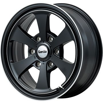 【新品】ハイエース200系 オールシーズンタイヤ ホイール4本セット 195/80R15 107/105N ダンロップ オールシーズンMAXX VA1 MID ガルシア ダラス6 15インチ｜fujicorporation