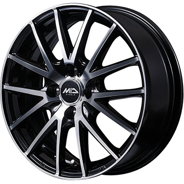 �y�z�C�[���P�i4�{�Z�b�g�z MID WHEELS SQ27 5.5J 14�C���`