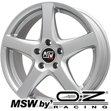 【輸入車用ホイール単品4本セット】 MSW by OZ Racing MSW 78(フルシルバー)  6.5J 16インチ 5H/108 +47(送料無料)｜fujicorporation