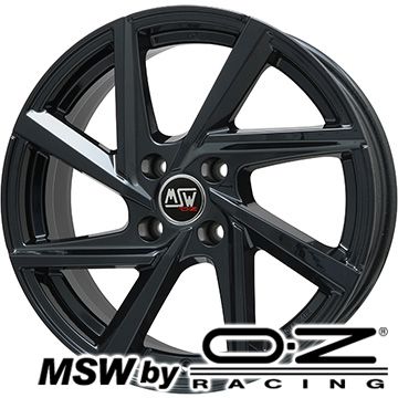 大人気好評OZ Racing MSW 17インチ　マットブラック　中古リペアホイール② タイヤ・ホイール