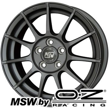 【輸入車用ホイール単品4本セット】 MSW by OZ Racing MSW 85(H) マットチタニウムテック【限定】  7.5J 16インチ 5H/120 +35(送料無料)｜fujicorporation