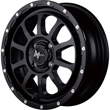 【新品 軽自動車】N-BOX タント スペーシア | 夏タイヤ ホイール4本セット | 155/65R14 | ミレコンフォート MP071 | M10 パーシングKC | 4.5J 14インチ