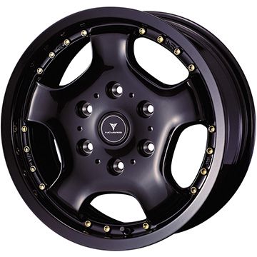 ノヴァリス　ホイール4本セット　16インチ　ハイエース 新品】ハイエース200系 夏タイヤ ホイール4本セット 215/65R16