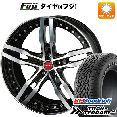 【新品国産5穴114.3車】 夏タイヤ ホイール4本セット 225/60R18 BFグッドリッチ トレールテレーンT/A ORBL 共豊 シャレン XF 55 モノブロック 18インチ :fuji 1341 82968 36811 36811:フジコーポレーション