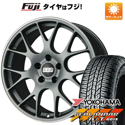 【新品国産5穴114.3車】 夏タイヤ ホイール4本セット 235/55R19 ヨコハマ ジオランダー A/T G015 RBL BBS GERMANY BBS CH R サテンチタニウム 19インチ :fuji 1121 127571 28522 28522:フジコーポレーション