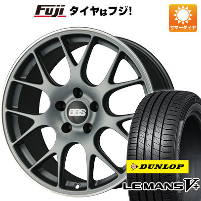 【新品国産5穴114.3車】 夏タイヤ ホイール4本セット 245/45R19 ダンロップ ルマン V+(ファイブプラス) BBS GERMANY BBS CH R サテンチタニウム 19インチ :fuji 1141 127571 40712 40712:フジコーポレーション