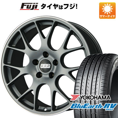 【パンク保証付】【新品国産5穴114.3車】 夏タイヤ ホイール4本セット 245/45R19 ヨコハマ ブルーアース RV 03 BBS GERMANY BBS CH R サテンチタニウム 19インチ :fuji 1141 127571 36866 36866:フジコーポレーション