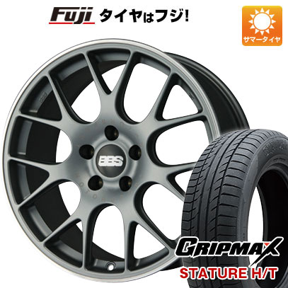 【新品国産5穴114.3車】 夏タイヤ ホイール4本セット 245/45R20 グリップマックス スタチャー H/T BSW（限定） BBS GERMANY BBS CH R サテンチタニウム 20インチ :fuji 1481 127586 38307 38307:フジコーポレーション