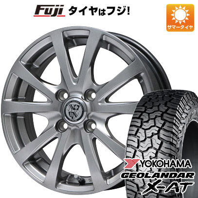 クーポン配布中 【新品国産4穴100車】 夏タイヤ ホイール4本セット 165/65R14 ヨコハマ ジオランダー X AT G016 ビッグウエイ TRG バーン 14インチ :fuji 21961 61749 37562 37562:フジコーポレーション