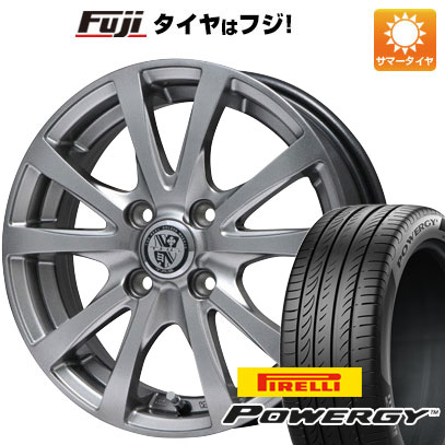 クーポン配布中 【新品国産4穴100車】 夏タイヤ ホイール4本セット 195/55R15 ピレリ パワジー ビッグウエイ TRG バーン 15インチ :fuji 1848 61751 37000 37000:フジコーポレーション