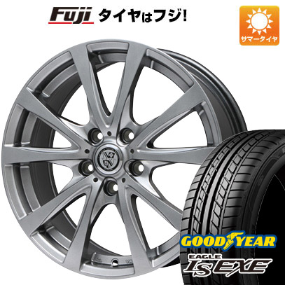 【新品国産5穴114.3車】 夏タイヤ ホイール4本セット 225/55R17 グッドイヤー イーグル エルエス エグゼ(限定) ビッグウエイ TRG バーン 17インチ :fuji 1861 61754 32119 32119:フジコーポレーション