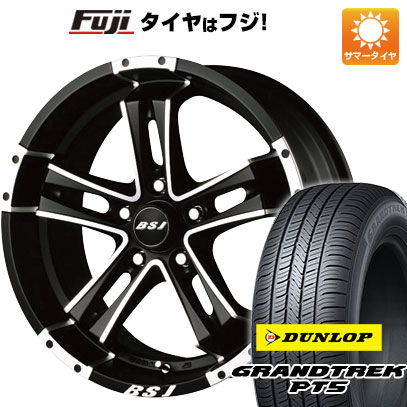 クーポン配布中 【新品国産5穴114.3車】 夏タイヤ ホイール4本セット 215/65R16 ダンロップ グラントレック PT5 ビレットスタージャパン B.S.J JF 005 16インチ :fuji 1310 55049 40814 40814:フジコーポレーション