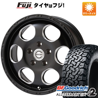 【新品国産5穴114.3車】 夏タイヤ ホイール4本セット 245/70R16 BFグッドリッチ オールテレーンT/A KO2 RWL/RBL エルフォード ブラッドストック 1P 16インチ｜fujicorporation