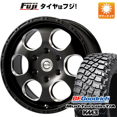 【新品国産6穴139.7車】 夏タイヤ ホイール4本セット 265/70R17 BFグッドリッチ マッドテレーンT/A KM3 エルフォード ブラッドストック 1P 17インチ : fuji 11822 121277 26507 26507 : フジコーポレーション