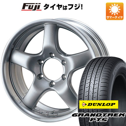 【新品国産6穴139.7車】 夏タイヤ ホイール4本セット 285/60R18 ダンロップ グラントレック PT5 フォーバイフォーエンジニア ブラッドレー dt1 18インチ :fuji 16581 103599 40838 40838:フジコーポレーション