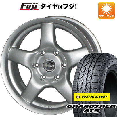 【新品国産6穴139.7車】 夏タイヤ ホイール4本セット 265/65R17 ダンロップ グラントレック AT5 フォーバイフォーエンジニア ブラッドレー パイ 17インチ :fuji 11822 103597 32862 32862:フジコーポレーション