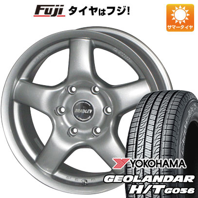 【新品国産6穴139.7車】 夏タイヤ ホイール4本セット 265/70R17 ヨコハマ ジオランダー H/T G056 フォーバイフォーエンジニア ブラッドレー パイ 17インチ :fuji 2297 103597 21373 21373:フジコーポレーション