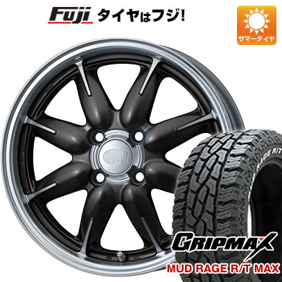 新品 ハスラー デリカミニ(4WD) 夏タイヤ ホイール４本セット 165/60R15 グリップマックス マッドレイジR/T MAX RWL(限定) エンケイ オールワン 15インチ :fuji 21761 150755 32787 32787:フジコーポレーション