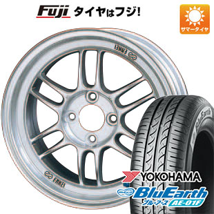 【新品国産5穴114.3車】 夏タイヤ ホイール4本セット 215/60R16 ヨコハマ ブルーアース AE-01F エンケイ RP-F1 16インチ｜fujicorporation