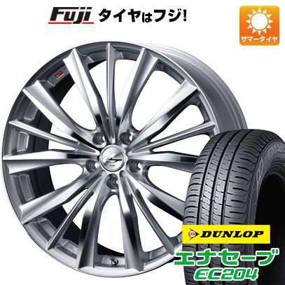 クーポン配布中 【新品国産5穴114.3車】 夏タイヤ ホイール4本セット 225/50R18 ダンロップ エナセーブ EC204 ウェッズ レオニス VX 18インチ :fuji 1301 136607 25554 25554:フジコーポレーション