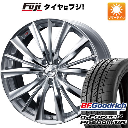 クーポン配布中 【新品国産5穴114.3車】 夏タイヤ ホイール4本セット 205/55R16 BFグッドリッチ(フジ専売) g FORCE フェノム T/A ウェッズ レオニス VX 16インチ :fuji 1622 132805 41271 41271:フジコーポレーション