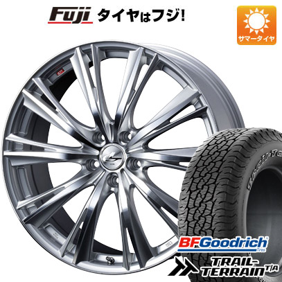 【新品国産5穴114.3車】 夏タイヤ ホイール4本セット 225/55R18 BFグッドリッチ トレールテレーンT/A ORBL ウェッズ レオニス WX 18インチ :fuji 1321 136610 36808 36808:フジコーポレーション