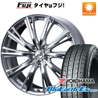 クーポン配布中 【新品国産5穴114.3車】 夏タイヤ ホイール4本セット 225/50R18 ヨコハマ ブルーアース ES32 ウェッズ レオニス WX 18インチ :fuji 1301 136610 35470 35470:フジコーポレーション